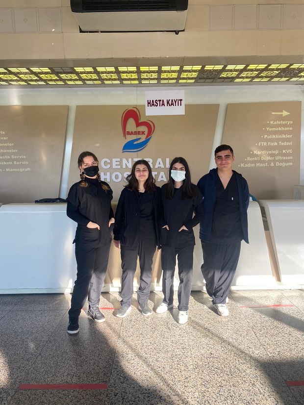 Sağlık alanı 11. Sınıf öğrencilerimiz  Central Hospital